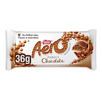 Aero Bubbly Milk Chocolate Bar 36g